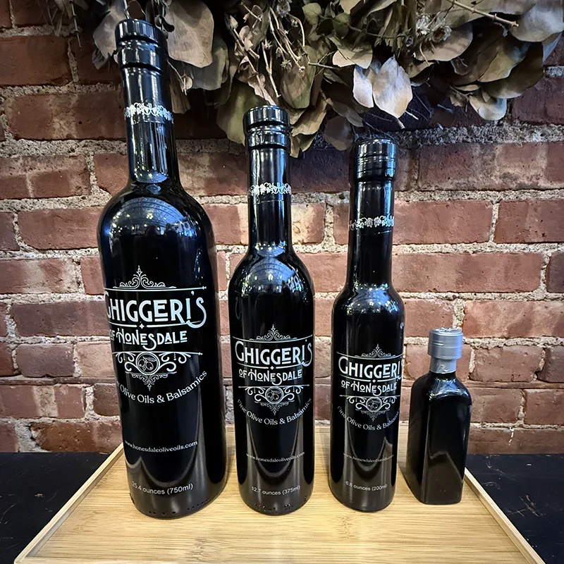 ghigerris olive oil bottles